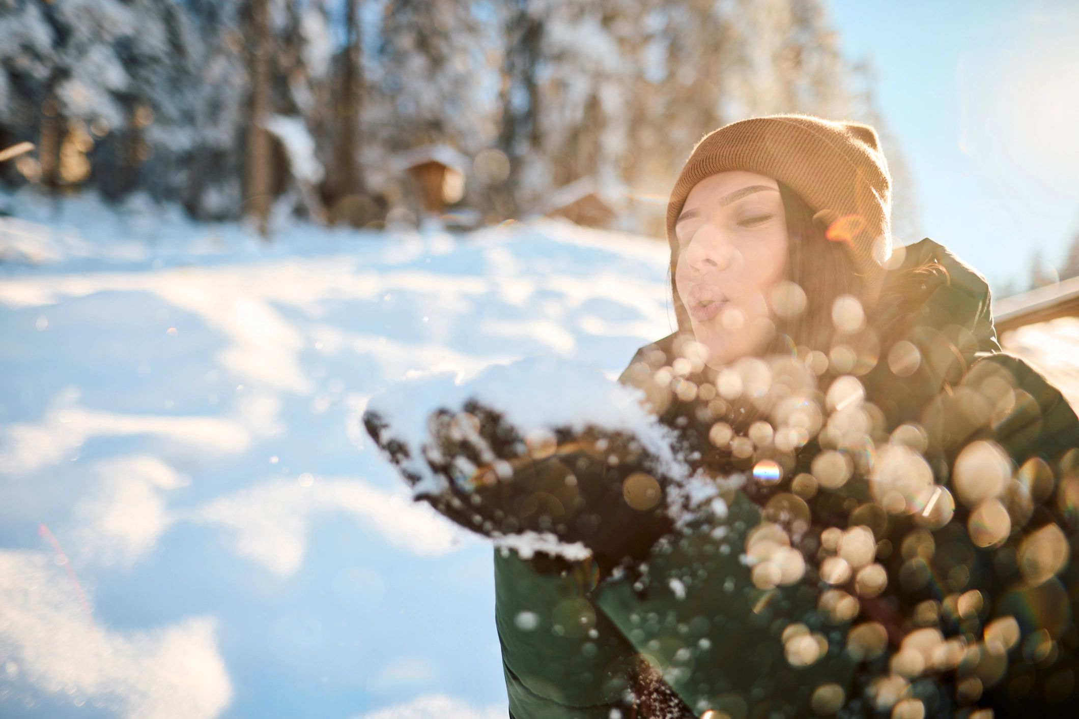 fashion winter gloves